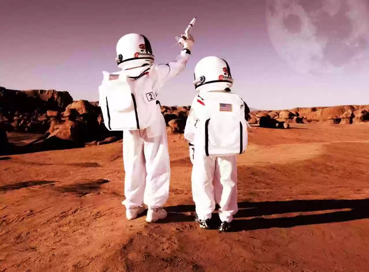 Flight to Mars fly away, not to return (inspired by the latest events