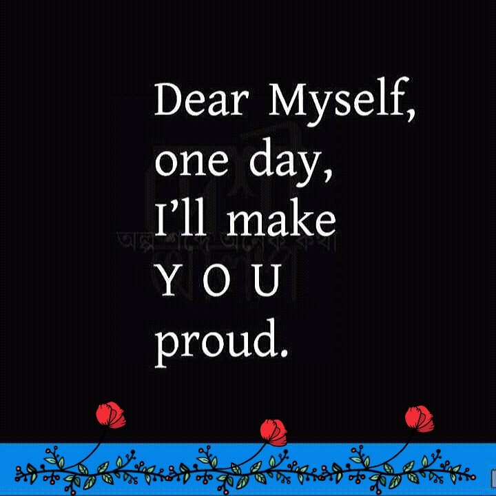 Dear My Self One Day I Will Make Yoi Proud Steemkr