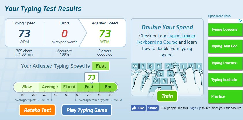 Typingtest Increase Your Typing Speed And Accuracy Steemhunt