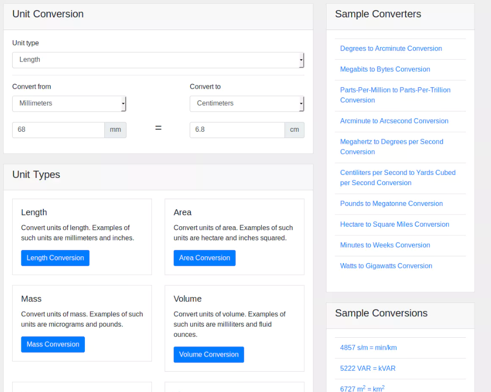 Unit Conversion An All In One Converter 6 Languages Unit Conversion Screenshot 20181202 154817 Png