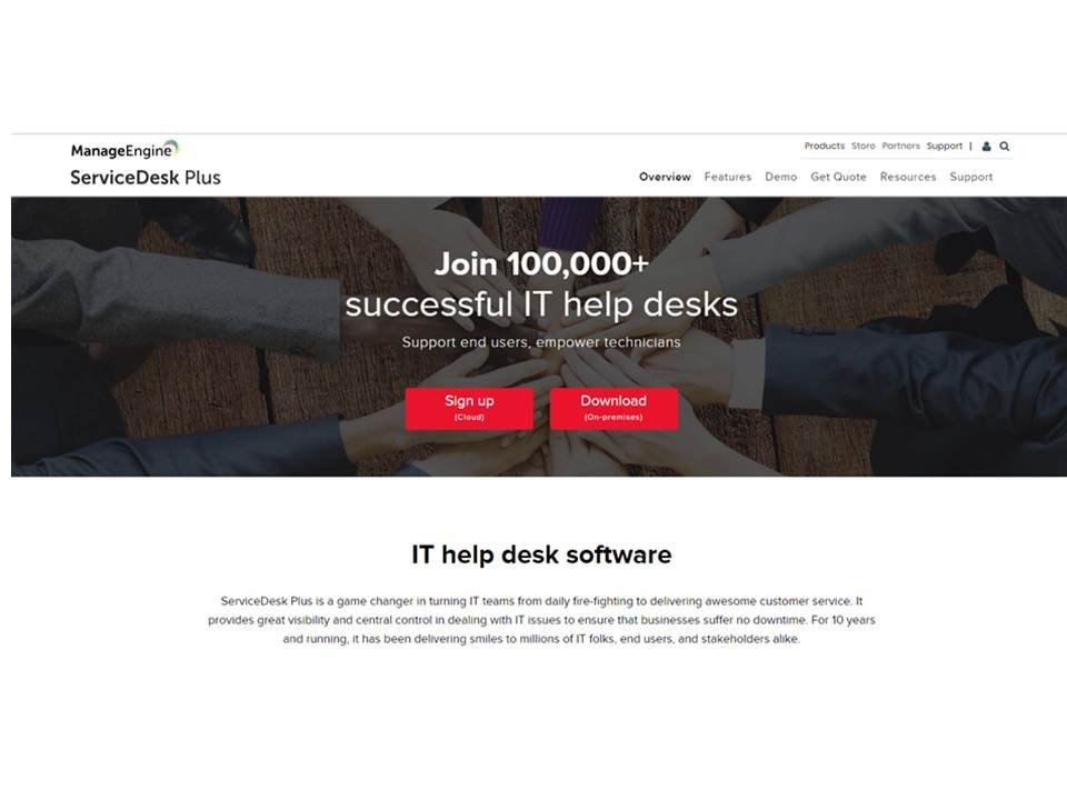 Service Desk Plus Perfect Software For It Service Desks