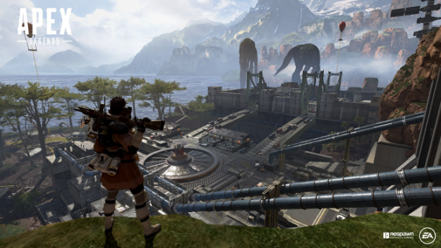Apex Legends First Person Shooter Futuristic Battle Royale
