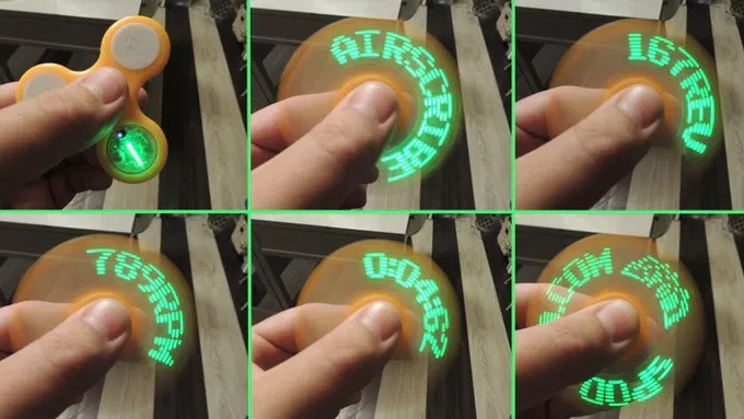 programmable fidget spinner