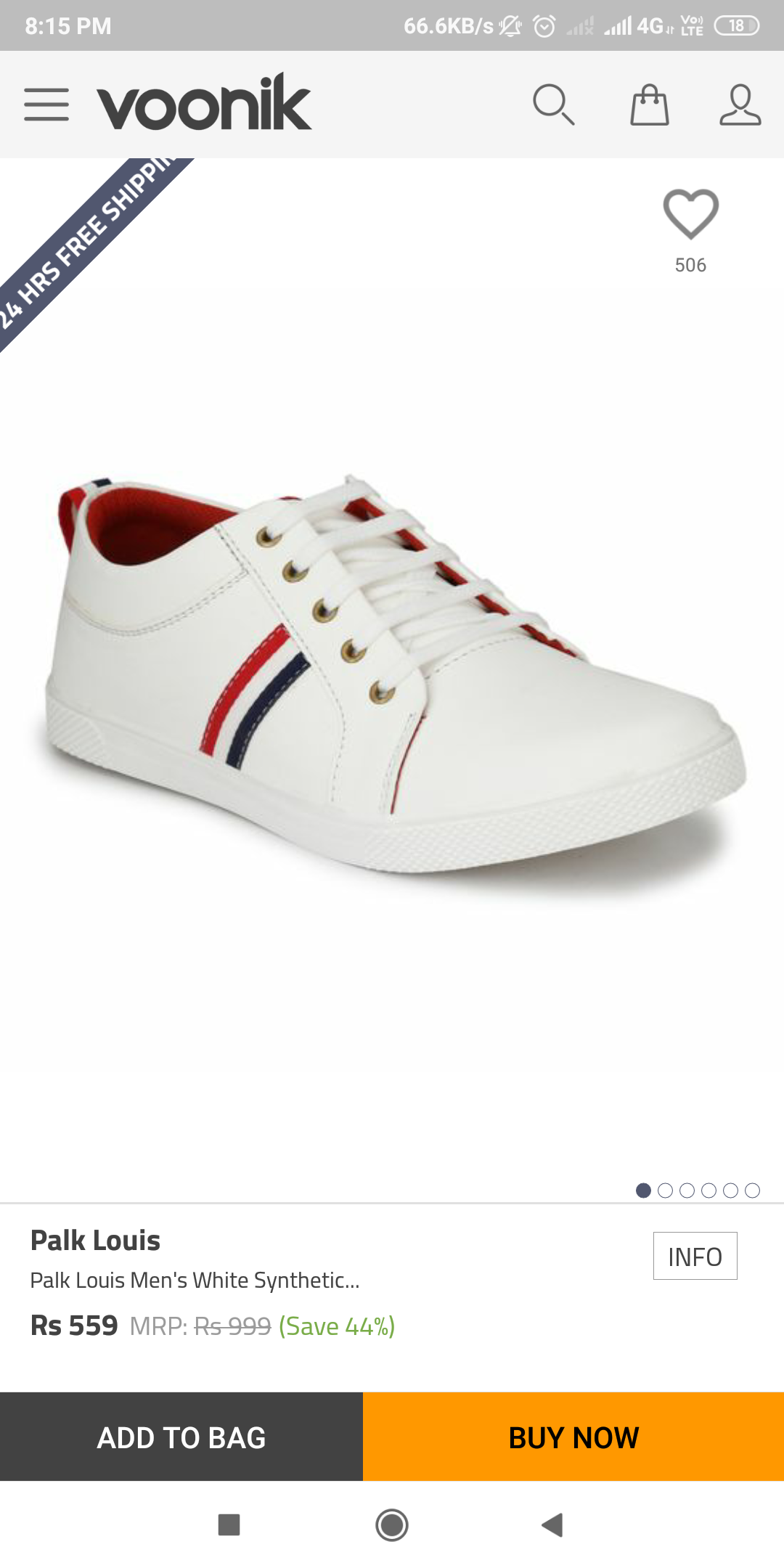 voonik casual shoes
