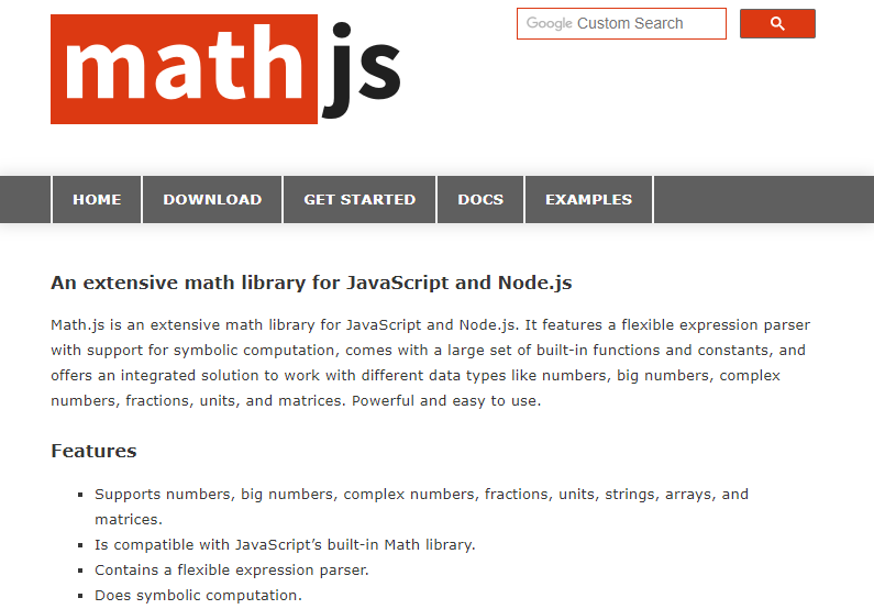 Mathjs An Extensive Math Library For Javascript And Node Js Steemhunt