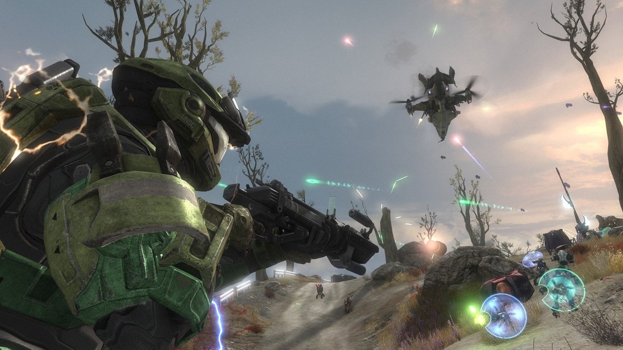Halo Reach Science Fiction First Person Shooter Video Game