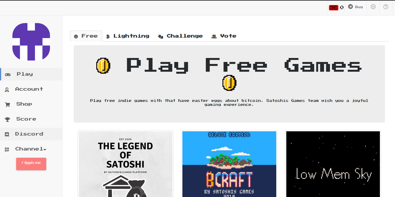 Satoshi S Game Earn Bitcoin By Playing Games Steemhunt - 