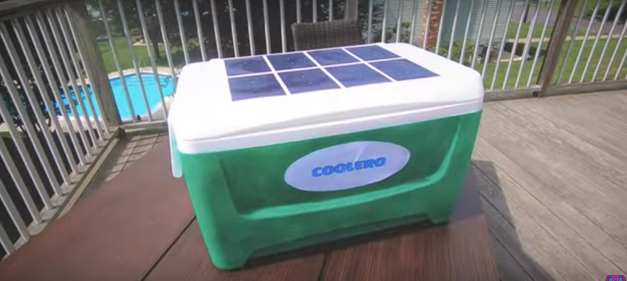 solar powered coolers and totes