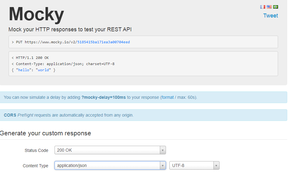 Mocky Mock Your Http Responses To Test Your Rest Api Steemhunt