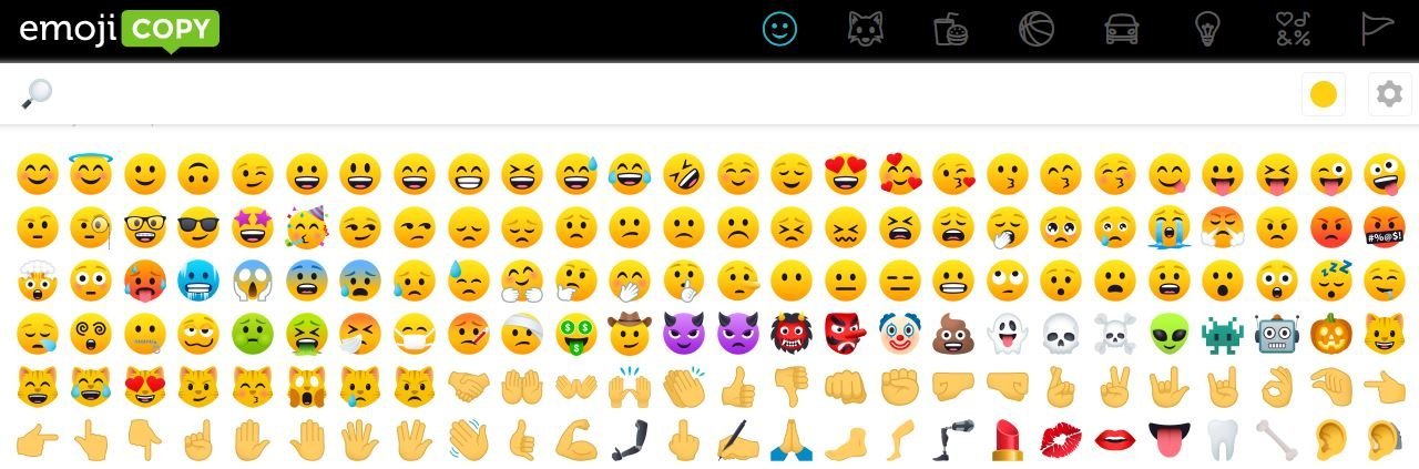 Emojicopy Get All Emoji Steempeak