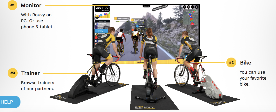 rouvy indoor cycling