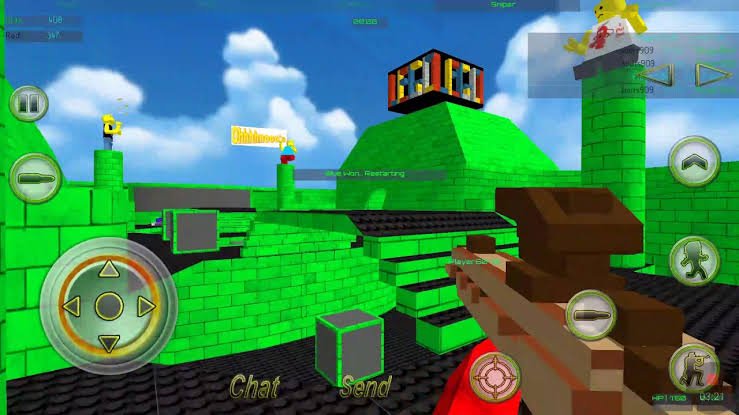 Modern Blocky Paint Awesome First Person Shooter Game Steempeak