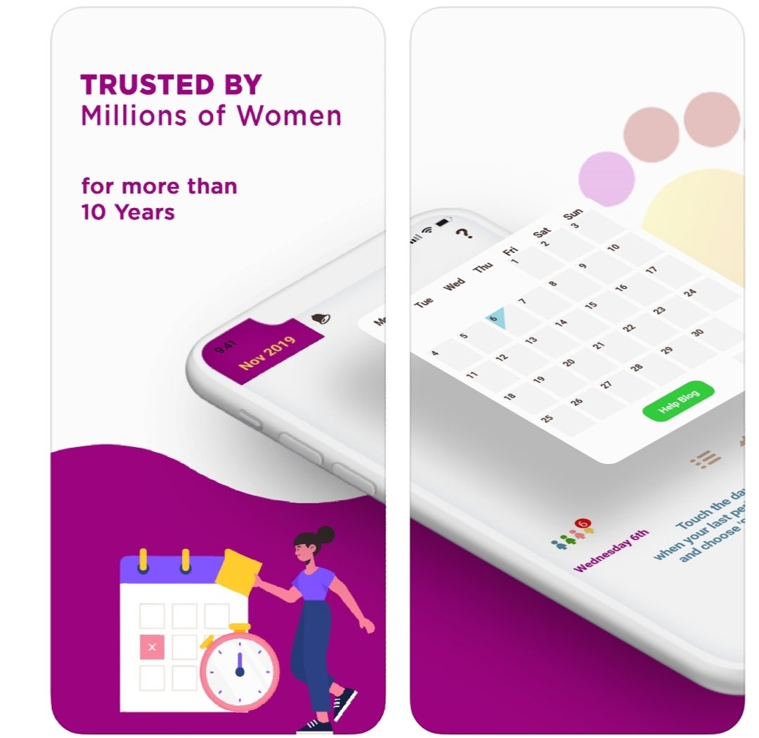 Mydays X Period Ovulation Calendar