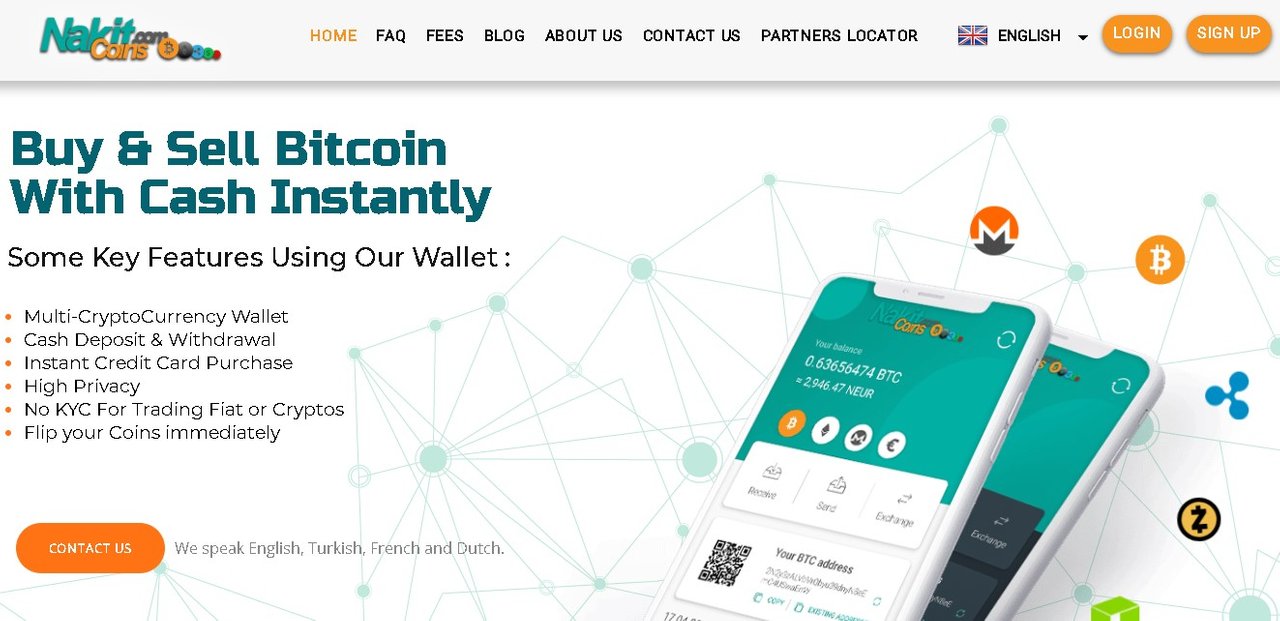 sell bitcoin for cash instantly