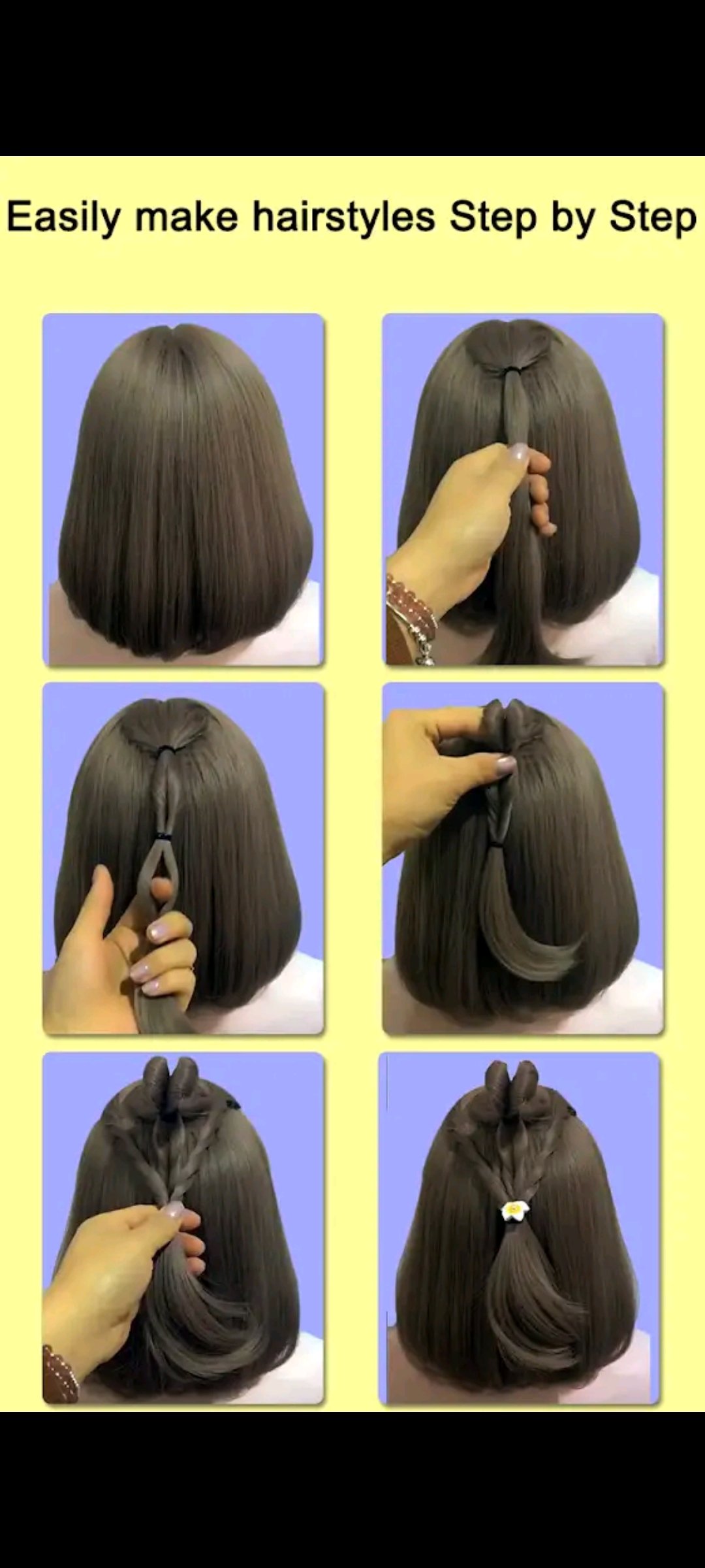 Hairstyles For Short Hair Girl - Best hair styles for short hair girls |  Steemhunt