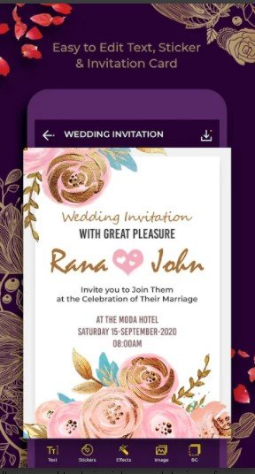 Wedding Invitation Card Maker Create A Beautiful Wedding Invitation Card And Share Steemhunt