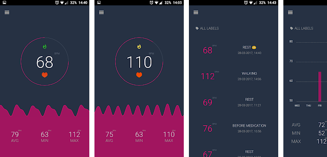 heart rate monitor application