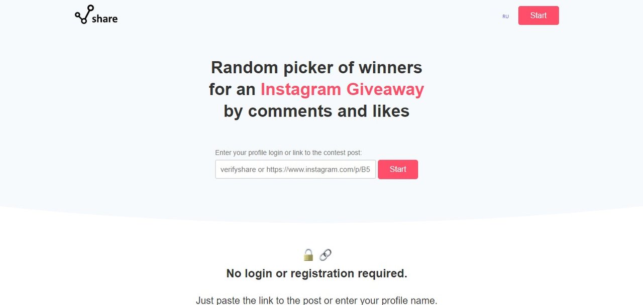 Share Random Picker Of Winners For An Instagram Giveaway Steemhunt