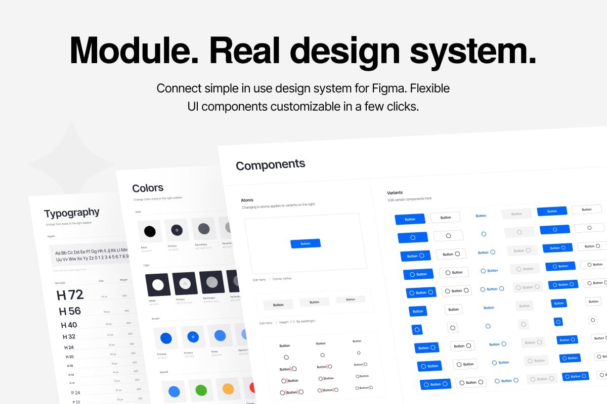 Module - Drag and drop design system for Figma | Steemhunt