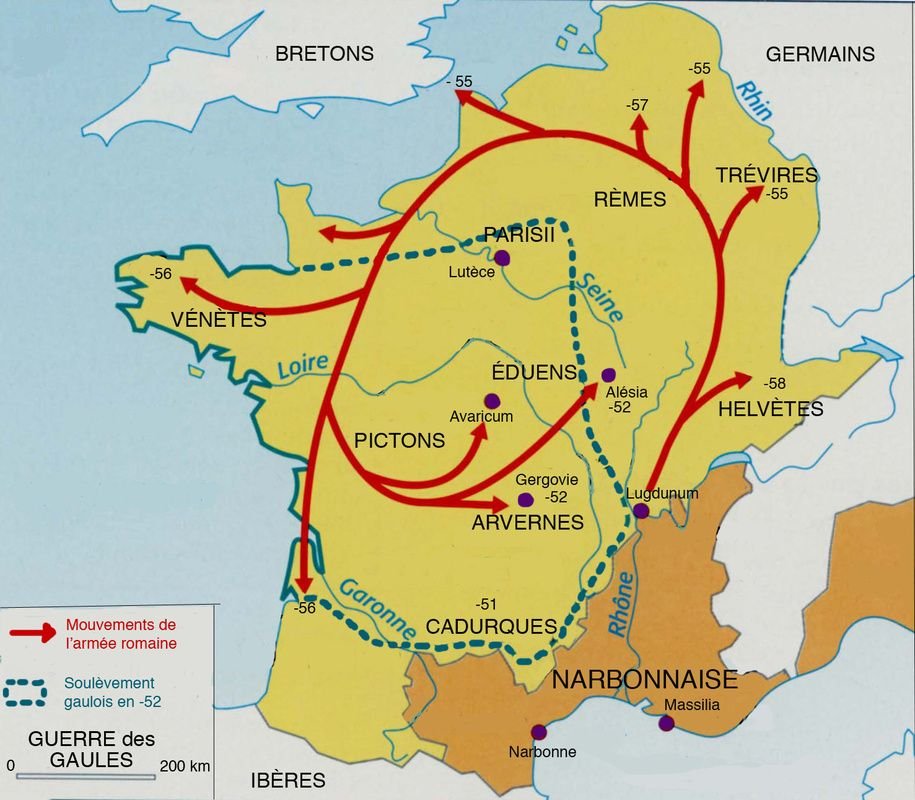 Conquete De La Gaule Par Les Romains Enemies of Rome 7.2 - VERCINGETORIX - “Rise of a Leader” — Steemit