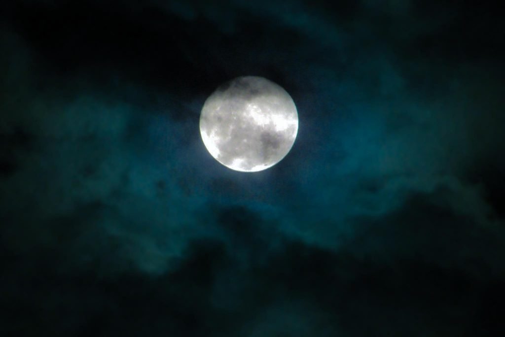 The Moon Is An Eye Of A Wolf - 