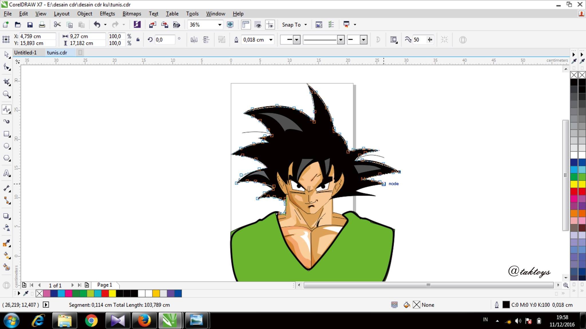 Line Art Corel Draw Tutorial : Black and white line art tutorials on anime characters