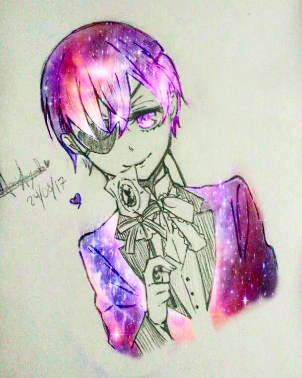 Its Been A While Black Butler Galaxy Fanart