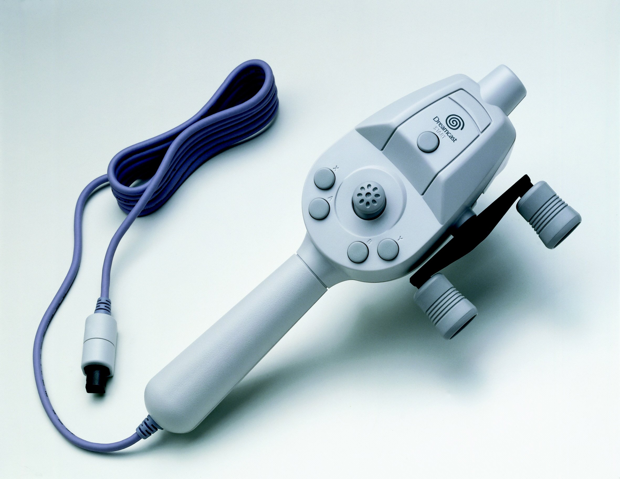 Sega Dreamcast Fishing Controller - Historia de los Videojuegos