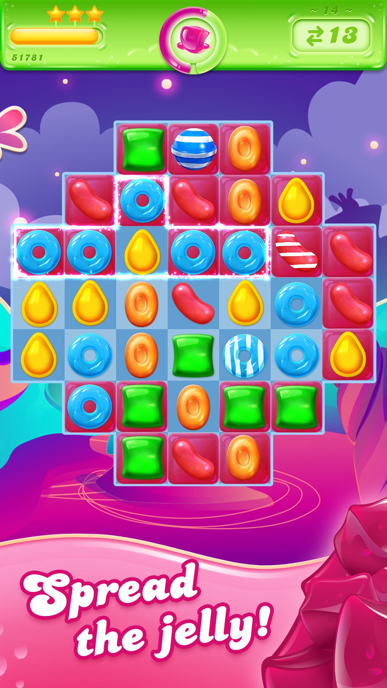 Candy Crush Jelly Saga Hack Version