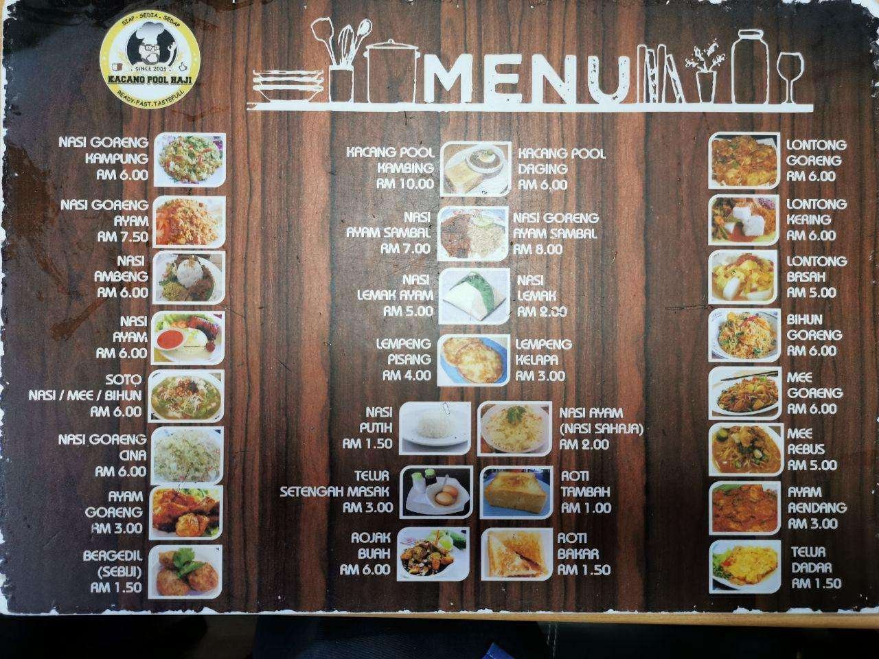 Best Breakfast Kacang Haji Pool Restaurant Steempeak