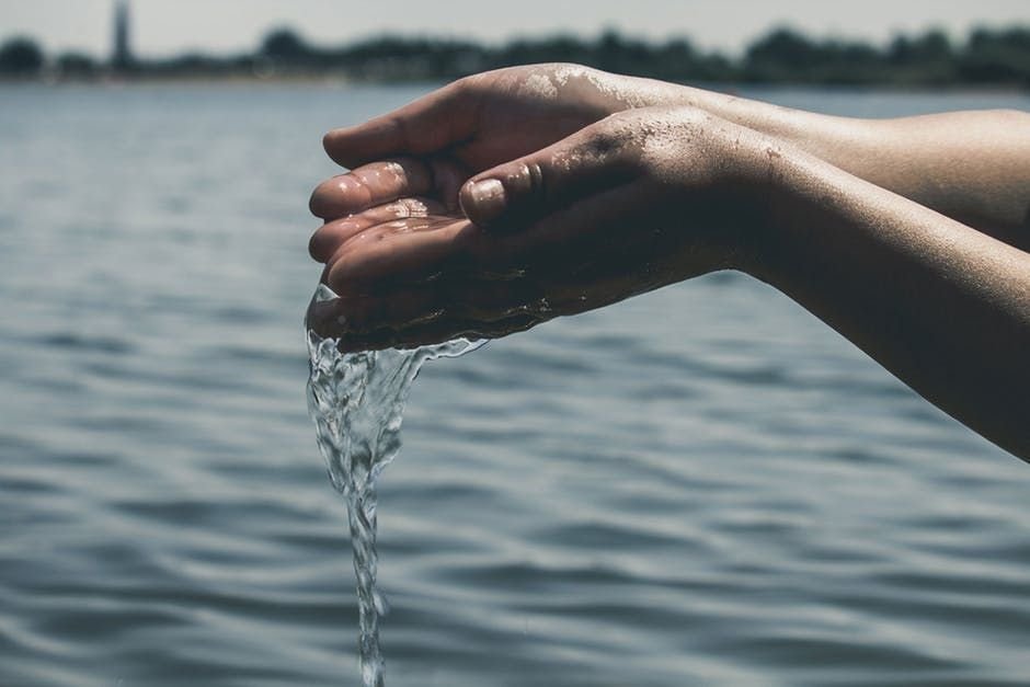 Cupped water