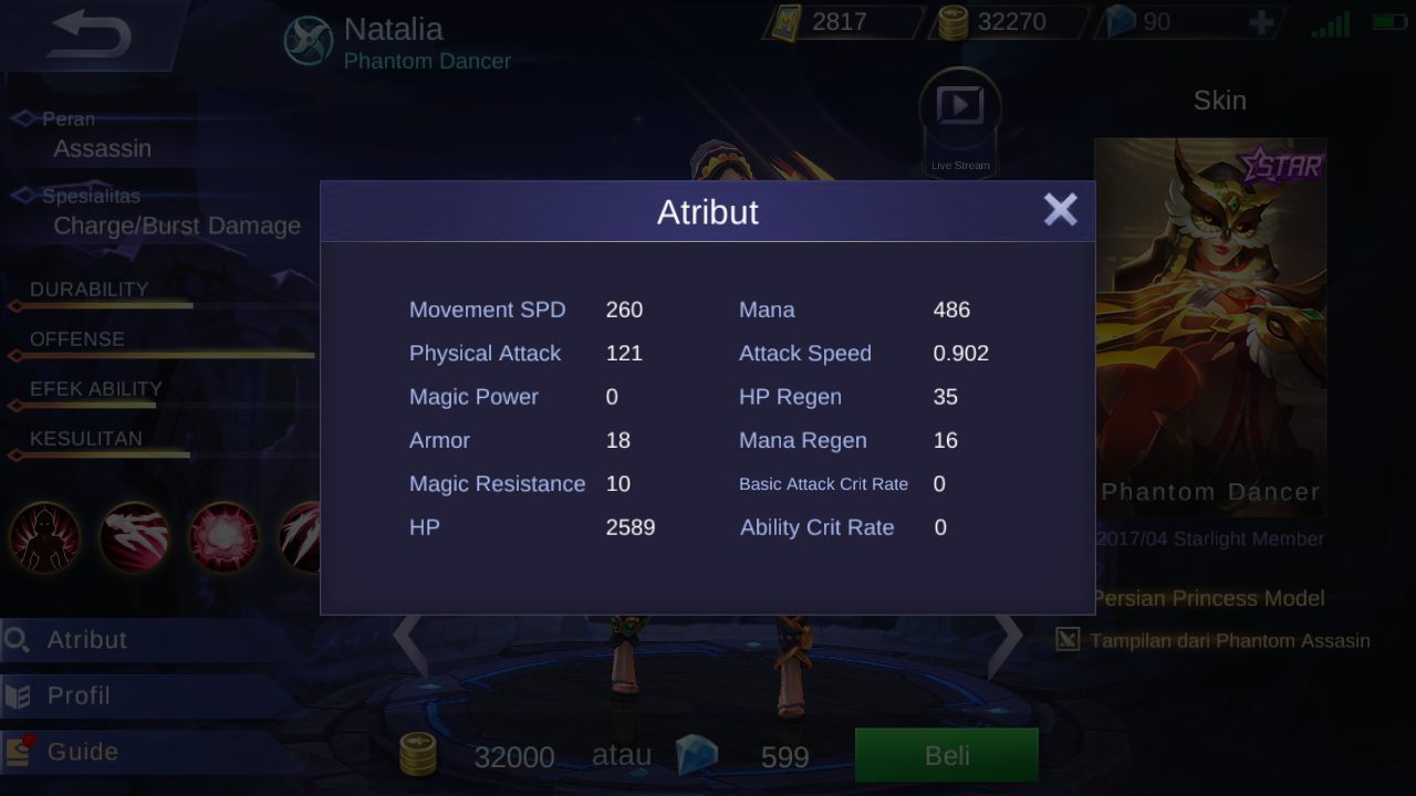 Zulfikarm Gaming Learn The Skill Of Deadly Natalia Hero Vol 21