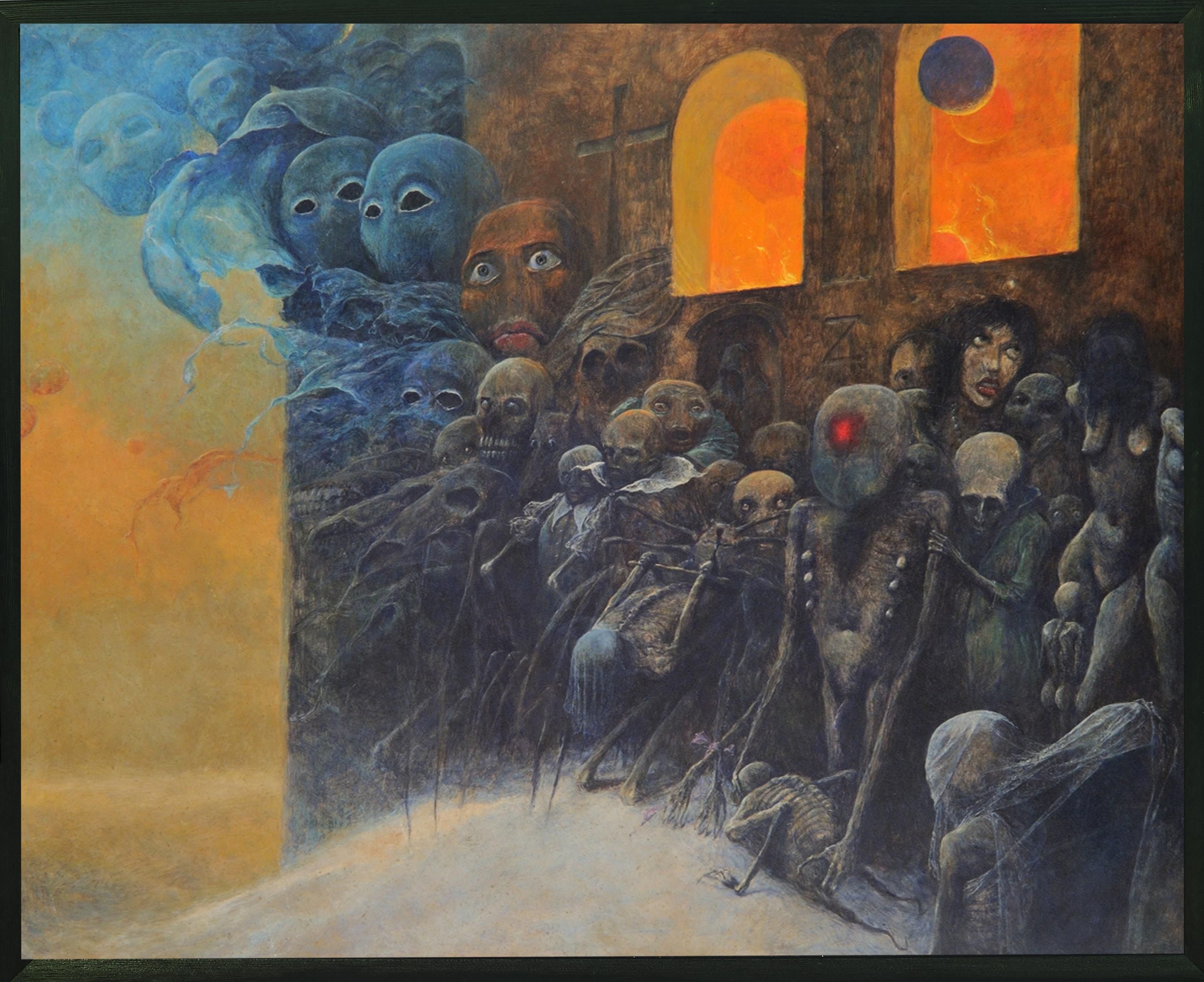 Impressive art of Polish painter, Zdzisław Beksiński — Steemkr