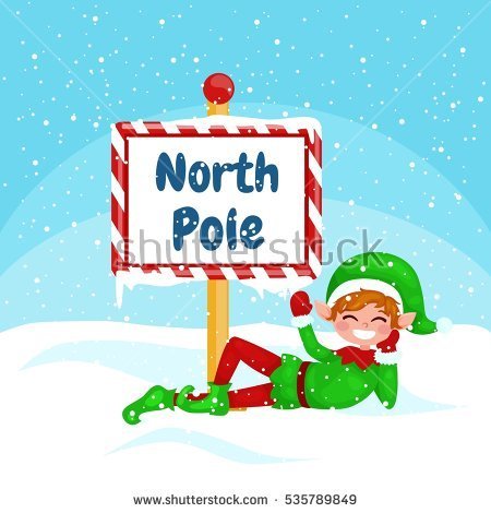 stock-vector-vector-christmas-illustration-elf-with-a-north-pole-sign-new-year-vector-greeting-card-535789849.jpg