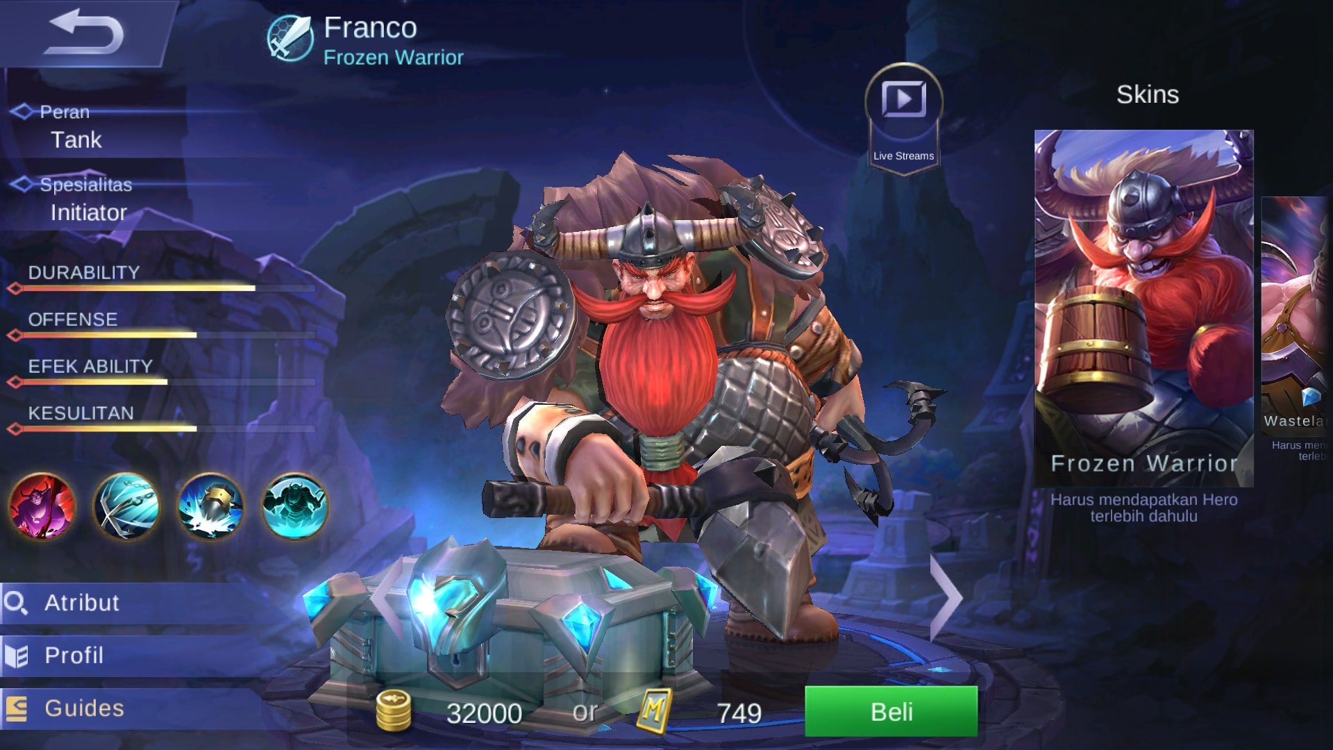 Wallpaper Mobile Legends Franco