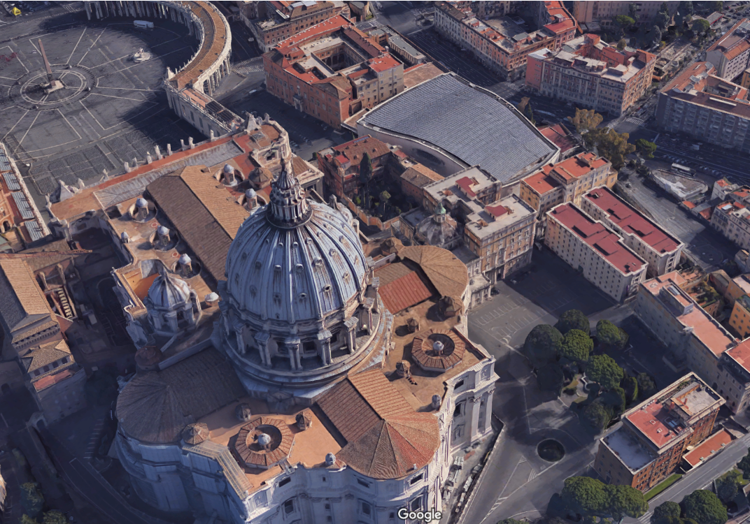 Pope Paul VI Audience Hall: Snake Bite in Vatican City + St. Peter's ...