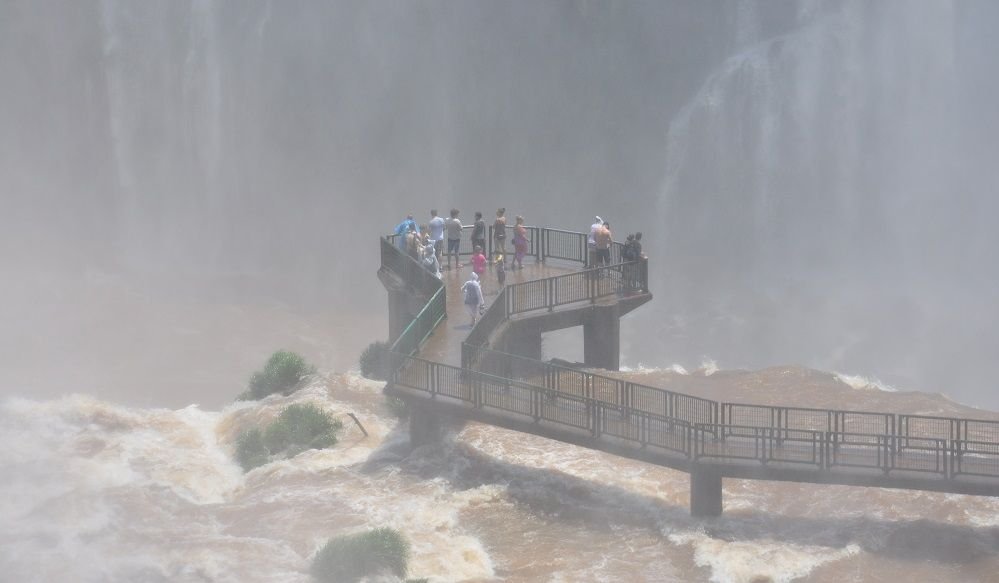 Walkway in Iguazu falls, Brazil.jpg