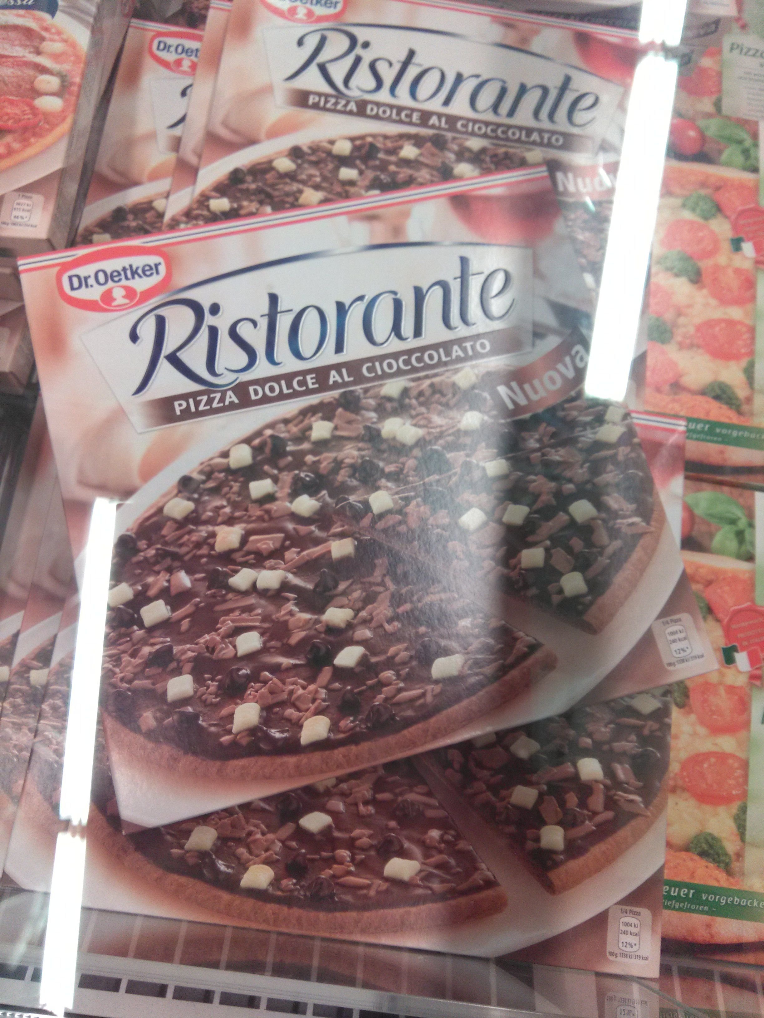 Chocolate pizza, would you eat it for dinner? (111/365)