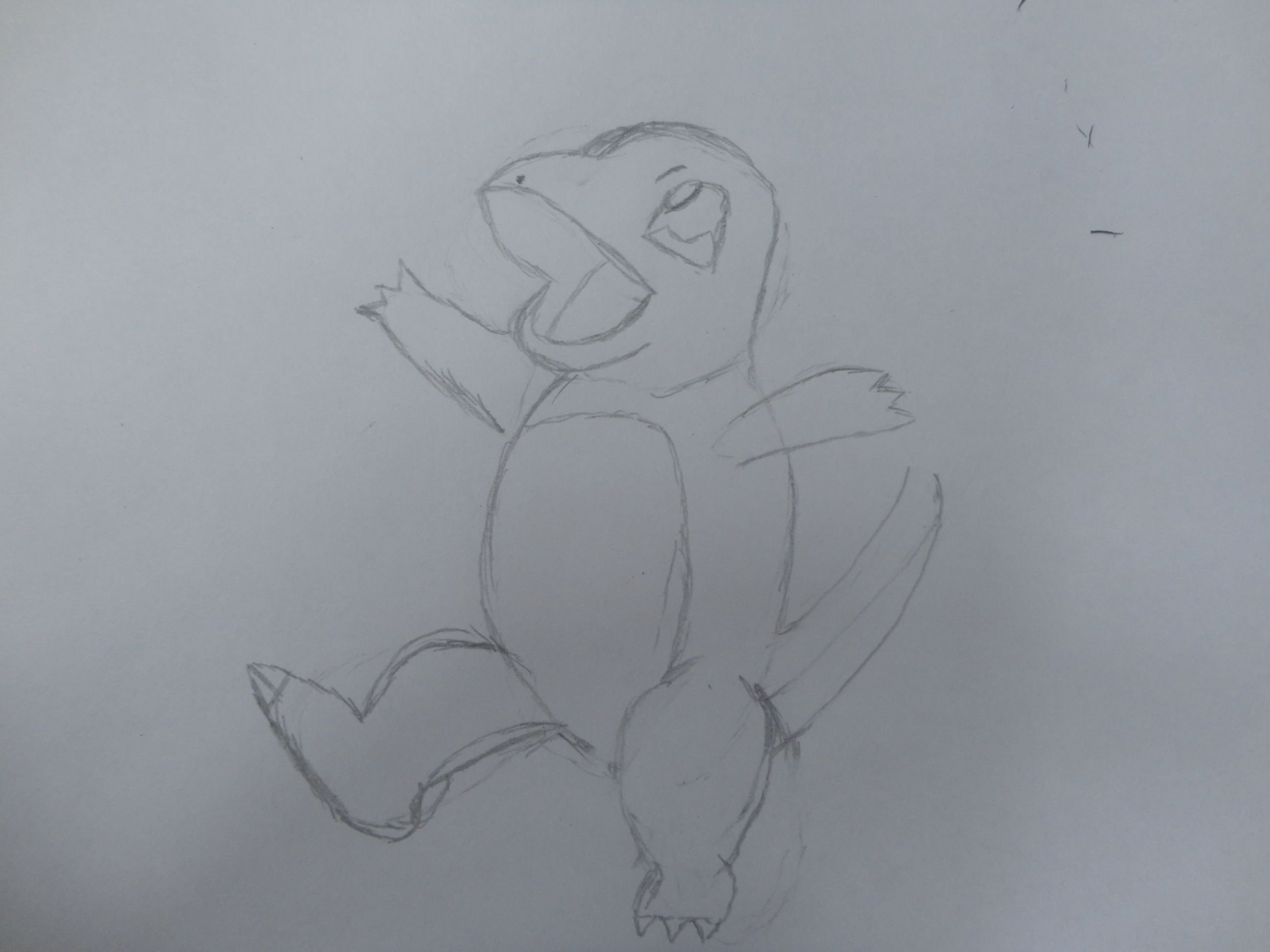 Dibujo De Charmander Pokemon