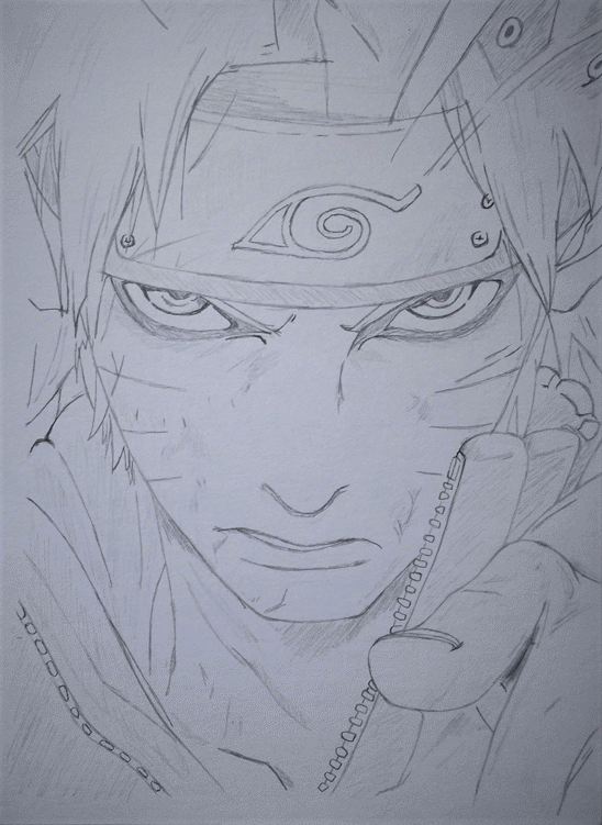 Drawing Anime - Naruto Uzumaki — Steemit