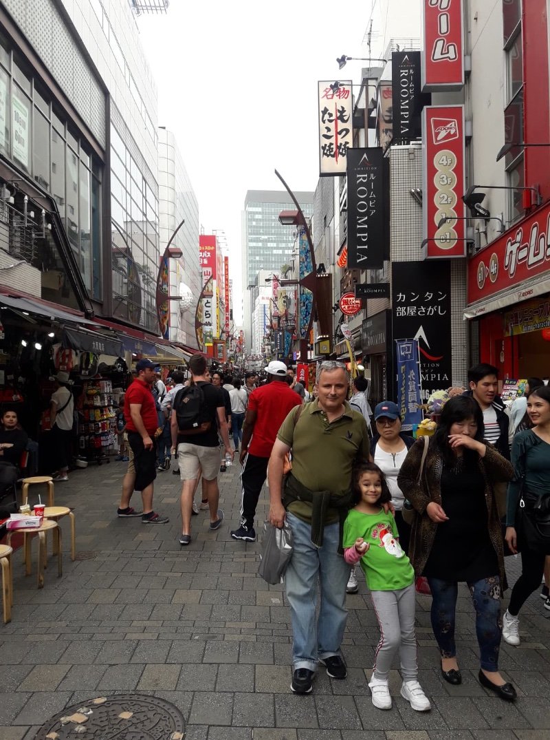 Second Day in Japan and Eating Korean!