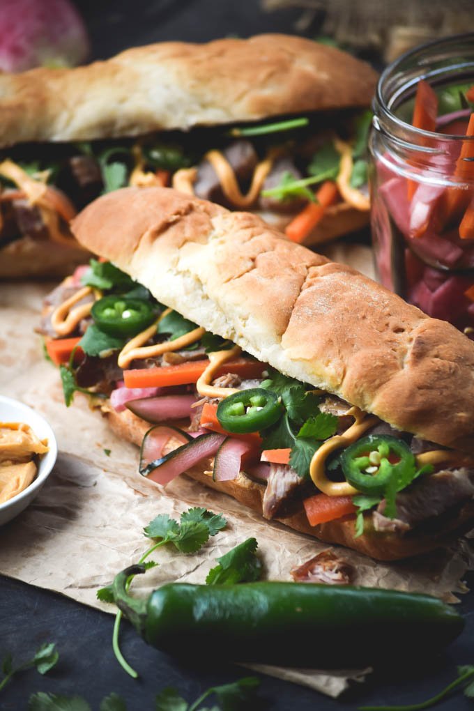 Vietnamese Pork Bahn Mi with Sriracha Tahini Mayo. (3).jpg