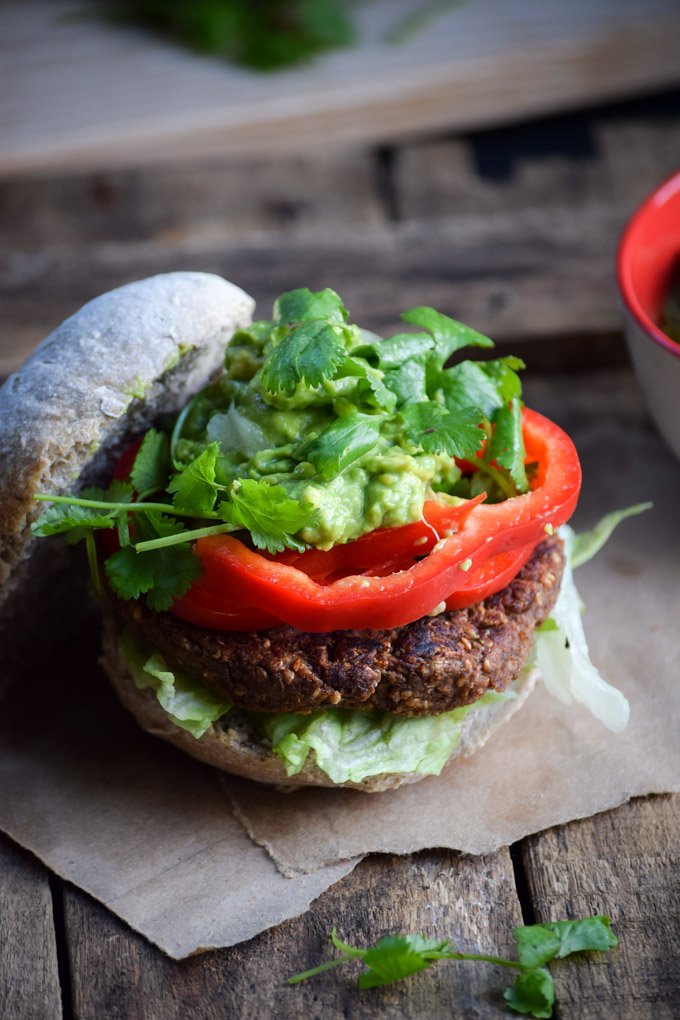 Caribbean Jerk Millet Burgers with Pineapple Guacamole (2).jpg