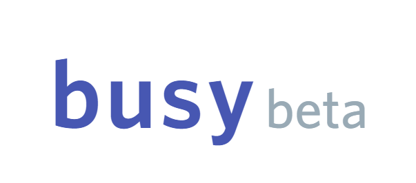 Busy.org Beta