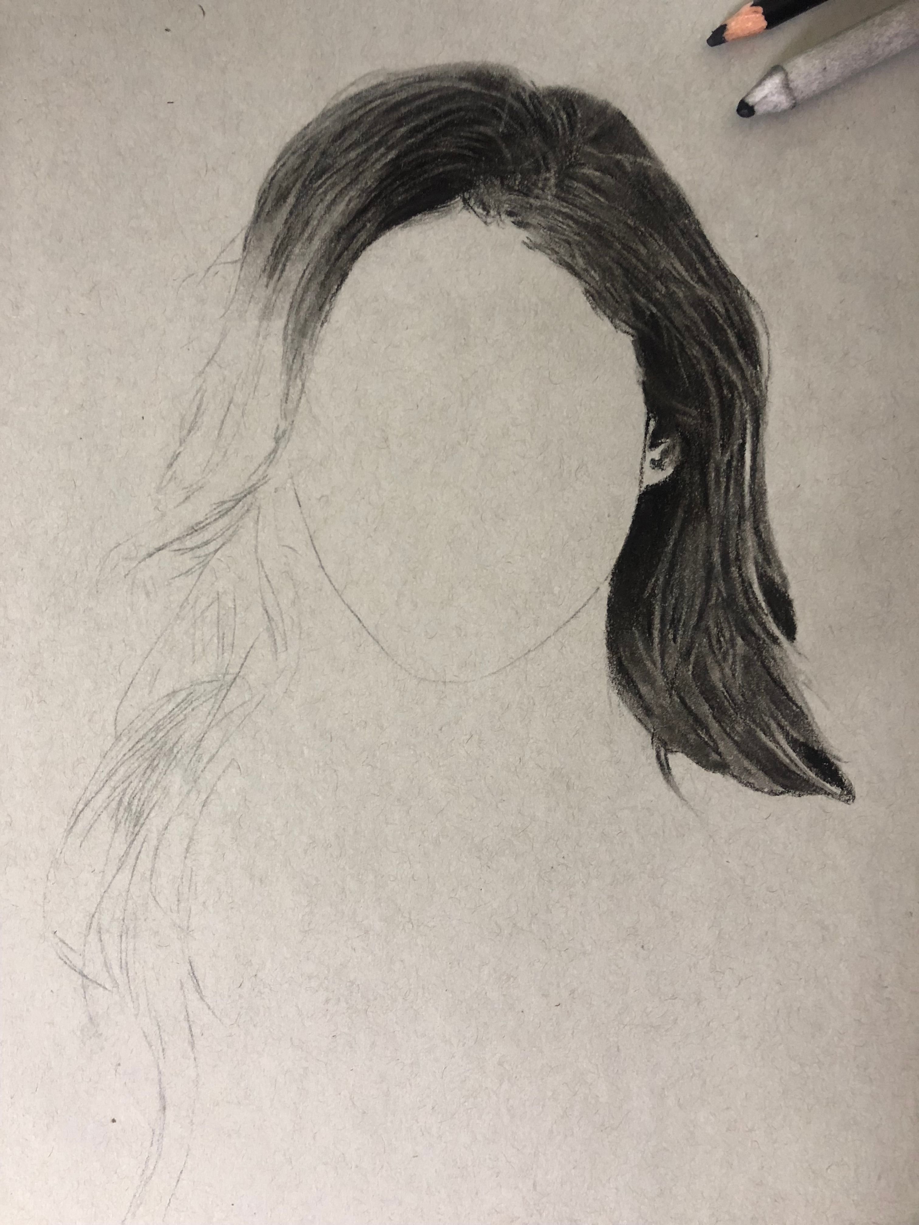 Drawing Hair with Charcoal Ultimate Tutorial