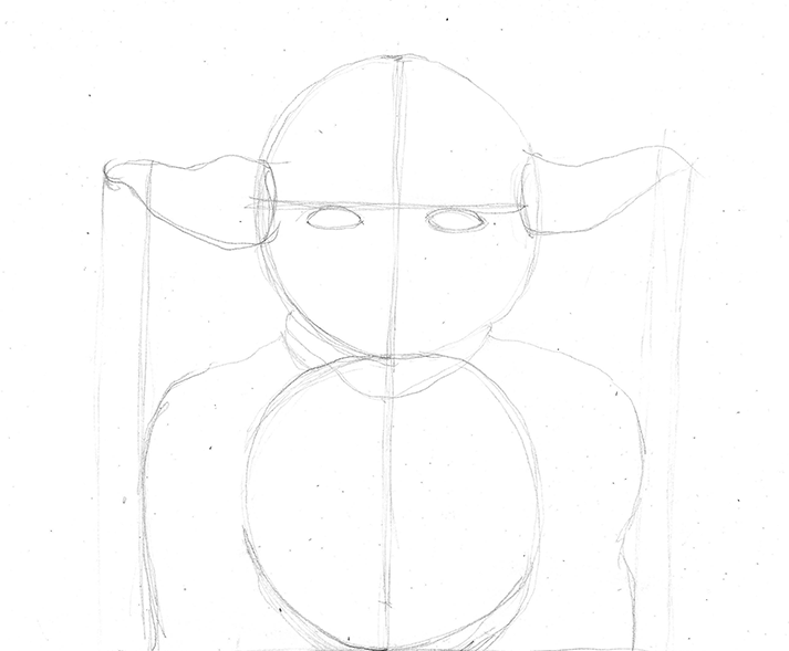 yoda drawing tutorial