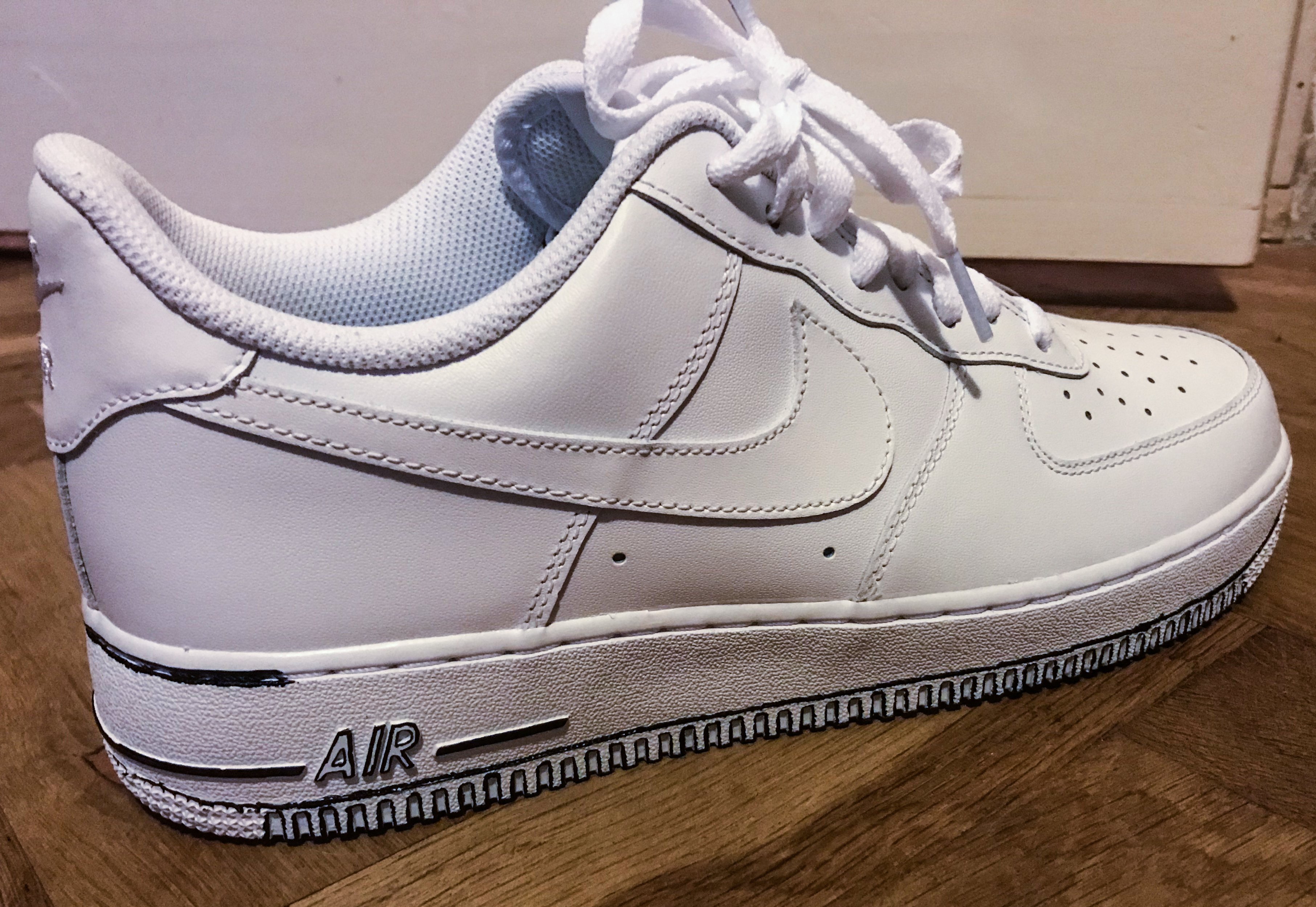 nike air force 1 edding