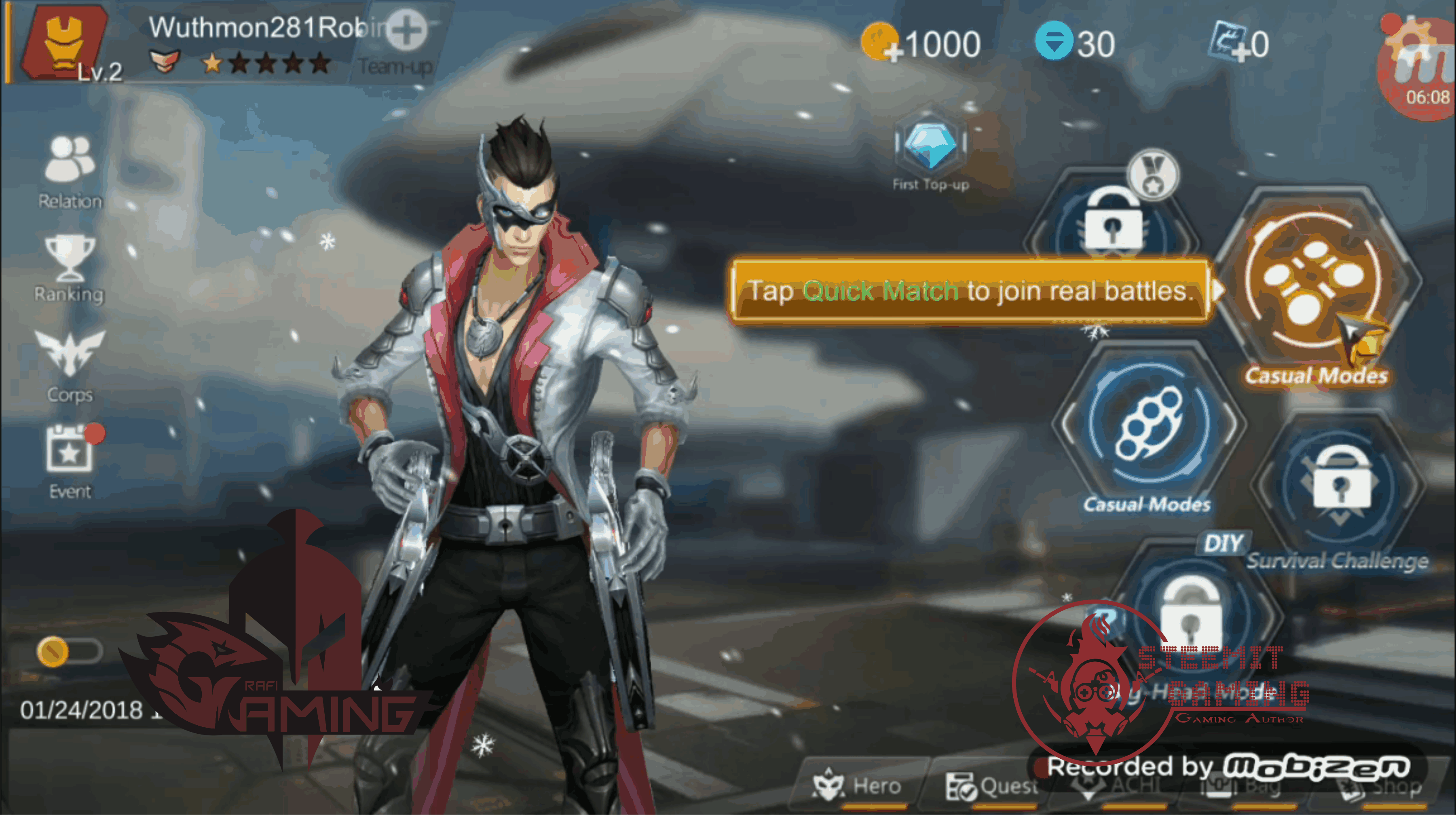 Gamingrafi A Quick Review Of The Call Of Heroes Game Free Fps Game For Android Eng