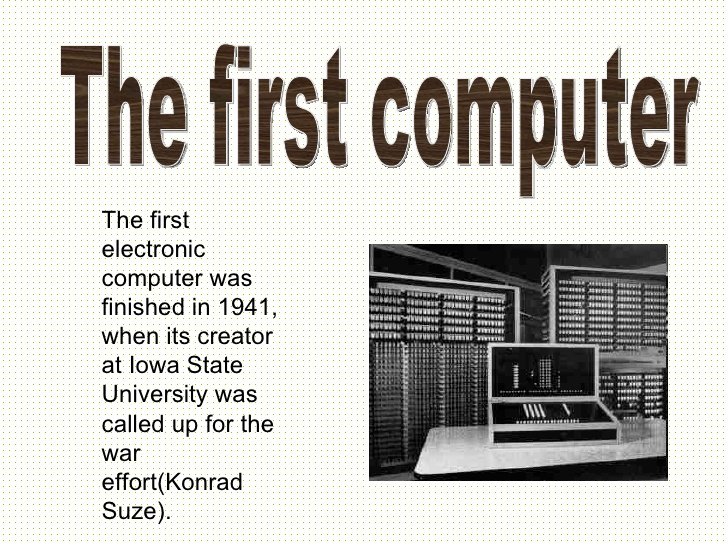 Short History Of Computers Tanmoy Blog   Inventions The Computer 2 728 