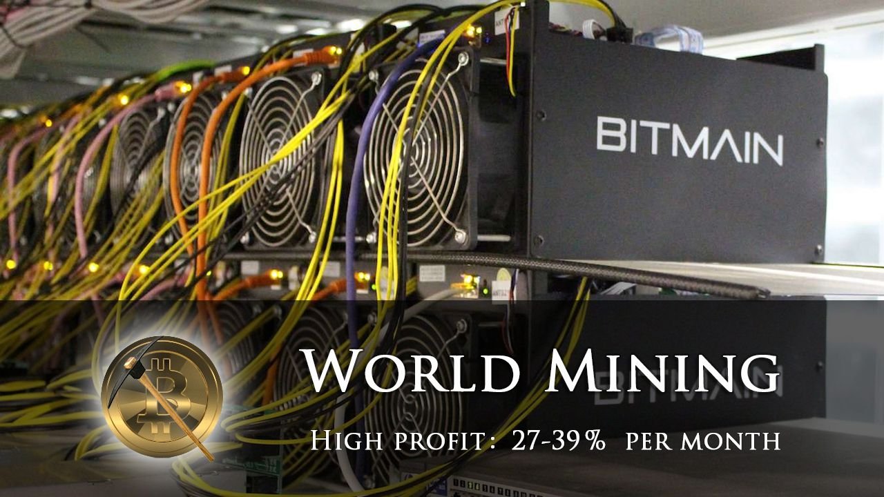 World Mining New Bitcoin Mining Company High Profit 27 39 Per - 